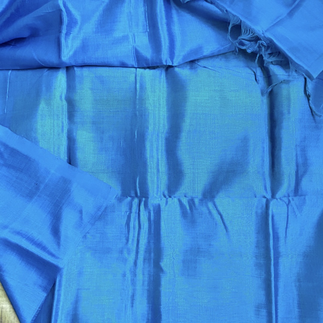 MangalgiriPattu S.Blue Saree - MPH07
