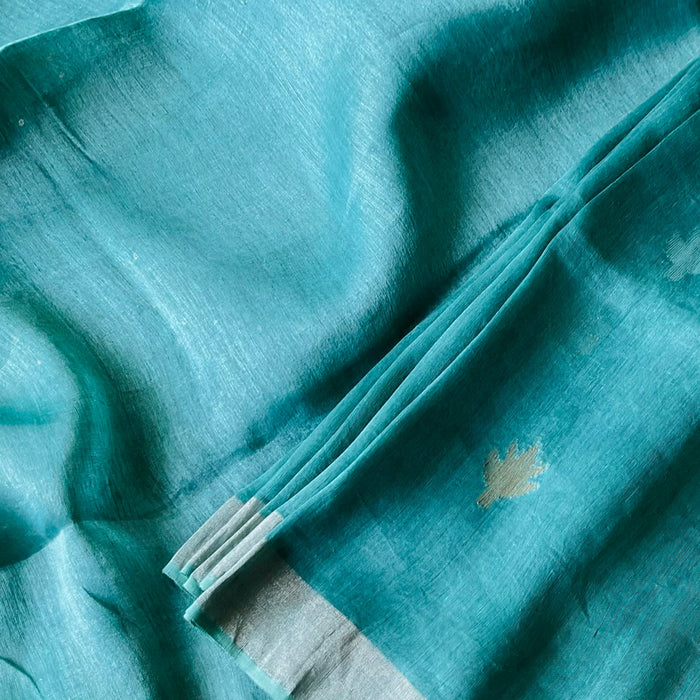 Linen Silk Saree