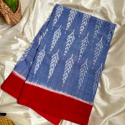Ikkat BRed Handloom Saree