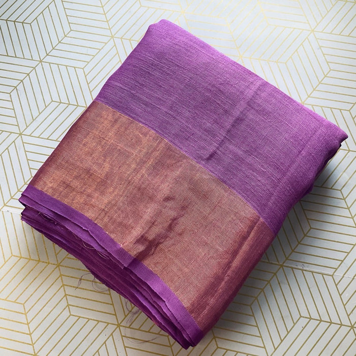 Linen Saree
