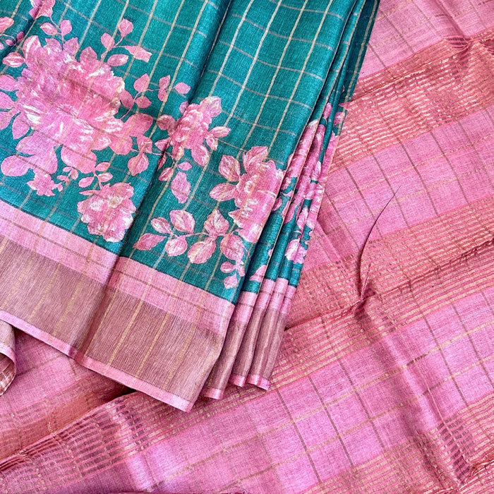 Tussar Silk Saree