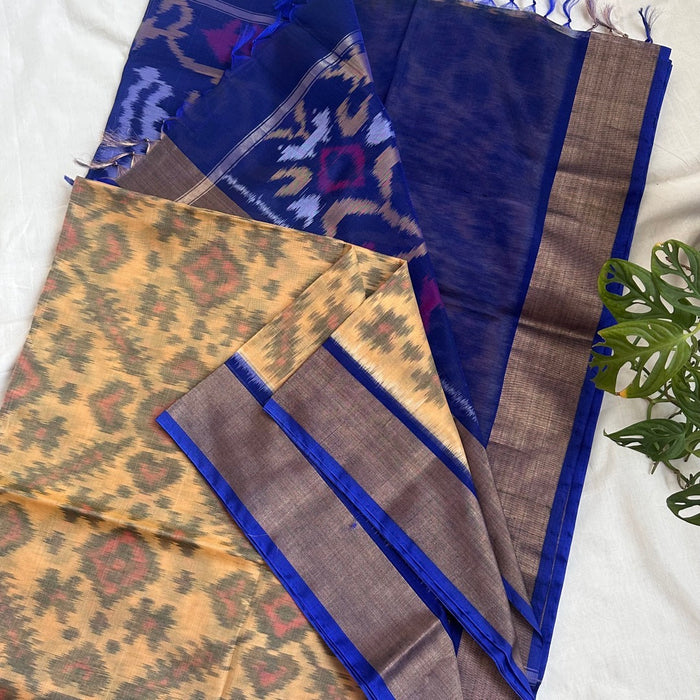 Pochampally Silk Cotton Saree