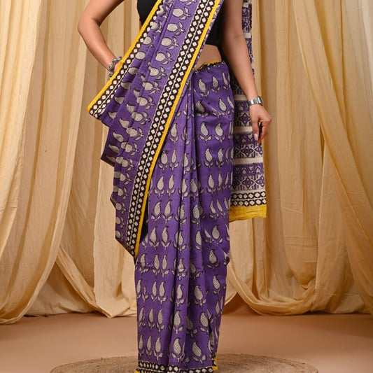 Mul Cotton Saree