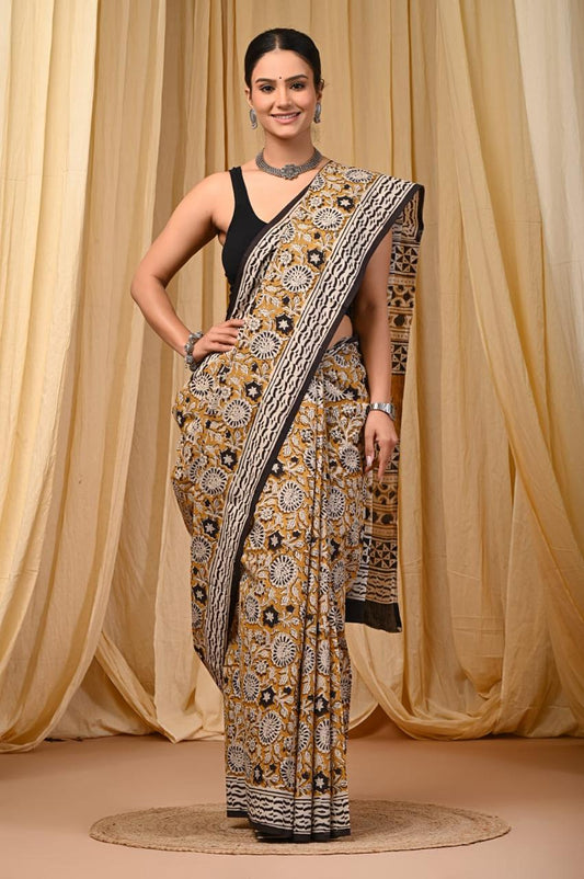 Mul cotton Saree