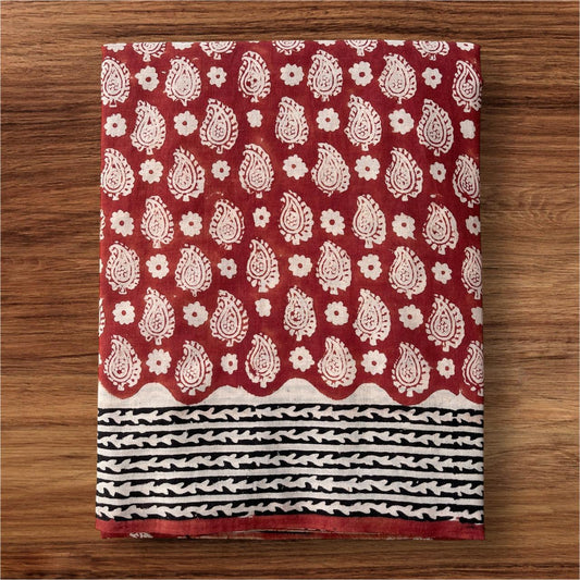 Mul cotton saree